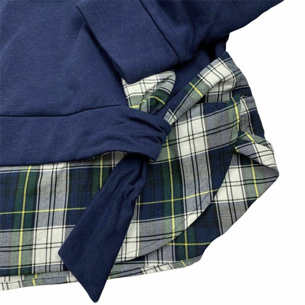 IZOD Women's Long Sleeve 2-Fer Sweatshirt - Picture 3 of 4